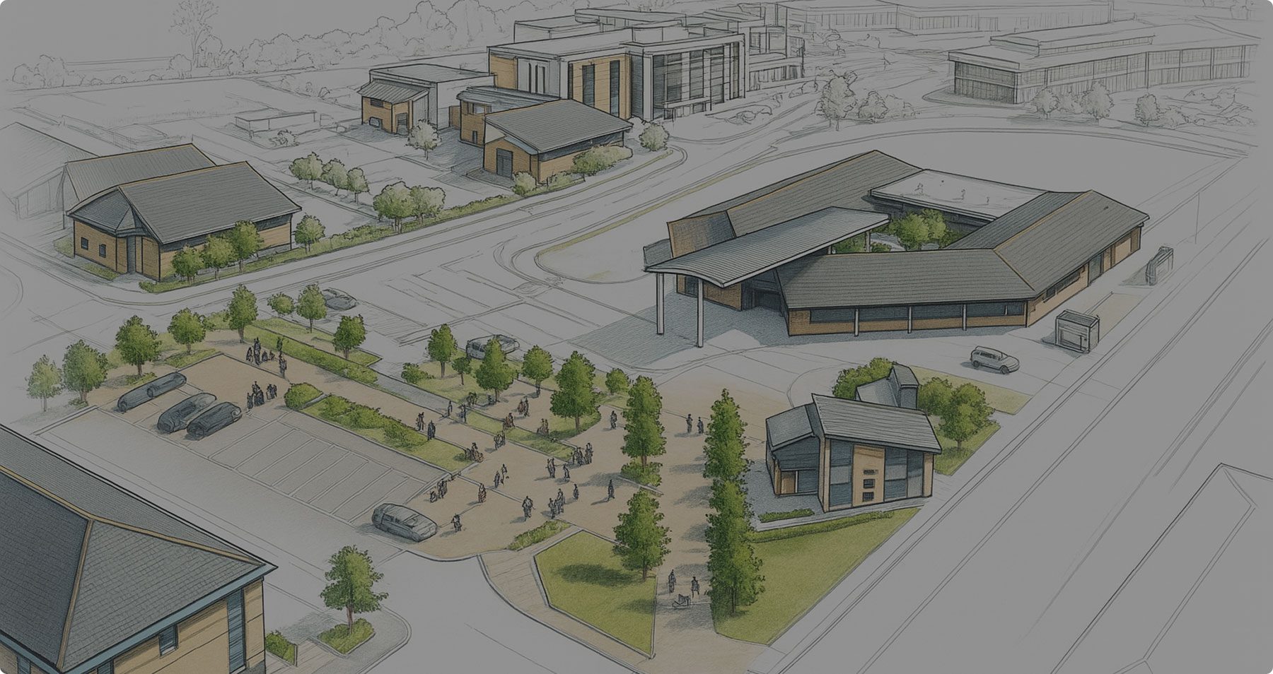 Health Village Concept Art